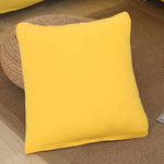 SofáProtect™ Funda de Cojín Colores Lisos 45x45cm 40507 Hola Home 2 fundas 45x45cm Amarillo 