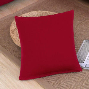 SofáProtect™ Funda de Cojín Colores Lisos 45x45cm 40507 Hola Home 2 fundas 45x45cm Rojo 