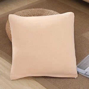 SofáProtect™ Funda de Cojín Colores Lisos 45x45cm 40507 Hola Home 2 fundas 45x45cm Beige 