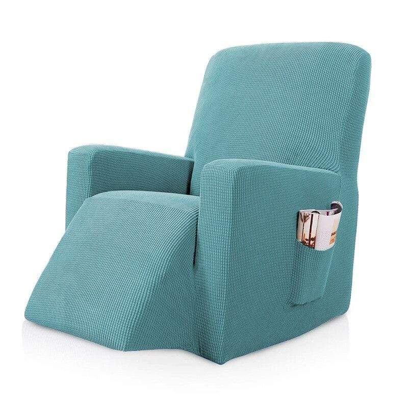 SillónProtect™ Funda Elástica para Sillón Relax 40510 Hola Home Celeste 