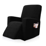 SillónProtect™ Funda Elástica para Sillón Relax 40510 Hola Home Negro 