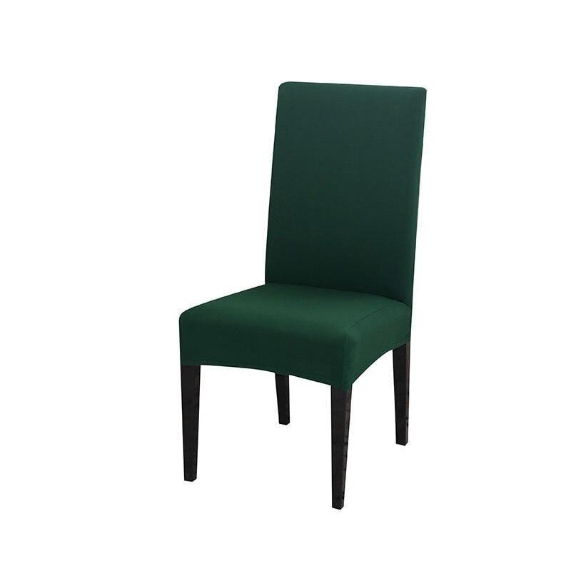 SillaProtect™ Funda Elástica Universal para Silla - Color Liso 40510 Hola Home Verde 