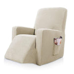 SillónProtect™ Funda Elástica para Sillón Relax 40510 Hola Home Beige 