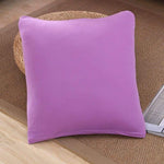 SofáProtect™ Funda de Cojín Colores Lisos 45x45cm 40507 Hola Home 2 fundas 45x45cm Violeta 