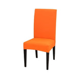 SillaProtect™ Funda Elástica Universal para Silla - Color Liso 40510 Hola Home Naranja 