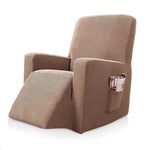 SillónProtect™ Funda Elástica para Sillón Relax 40510 Hola Home Camel 