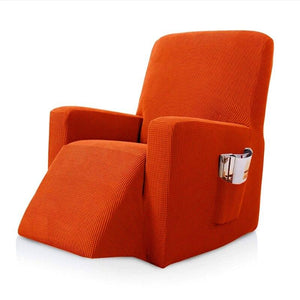 SillónProtect™ Funda Elástica para Sillón Relax 40510 Hola Home Naranja 