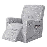 SillónProtect™ Funda Elástica para Sillón Relax - Estampadas 40511 Hola Home Light Grey 