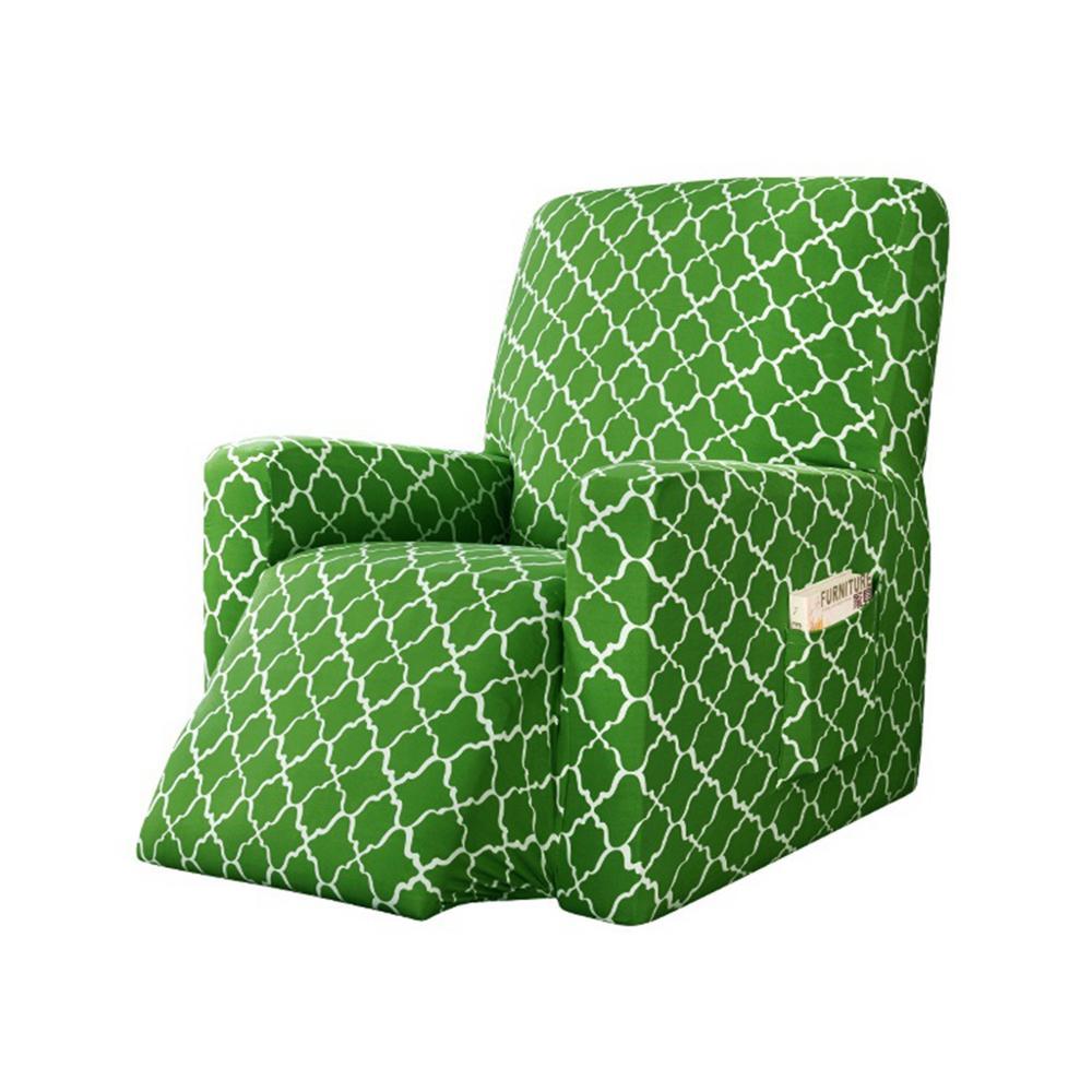 SillónProtect™ Funda Elástica para Sillón Relax - Estampadas 40511 Hola Home Lime Green 