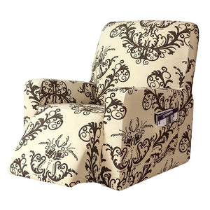 SillónProtect™ Funda Elástica para Sillón Relax - Estampadas 40511 Hola Home Coffee Flower 